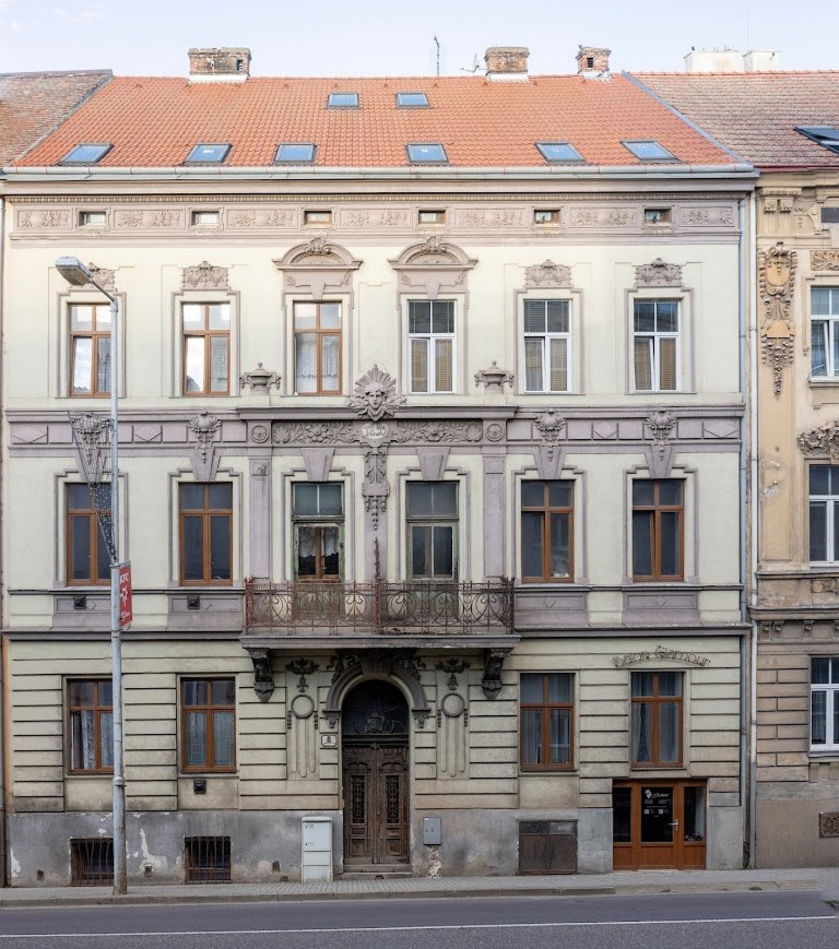 Secesní dům v centru Znojma
